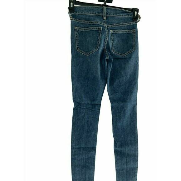 Old Navy Women's The Flirt Blue Regular Fit Medium Wash Skinny Leg Jeans Size 00 - Picture 4 of 6